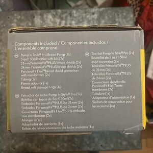 Absolutely brand new (sealed box) Medela Pump in Style